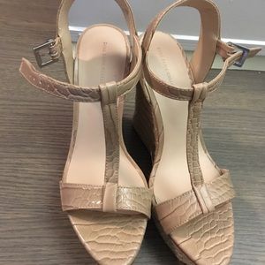 Tan Wedges, Zara